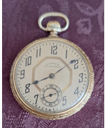 1918 DUEBER HAMPDEN No. 109 15 Jewels 10K Gold Filled POCKET WATCH EX Cond - $245.00