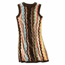 Missoni for Target Colore Brown Chevron Knit Sweater Dress - Medium - $50.00