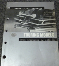 2002 Harley Davidson TOURING Parts Catalog Manual Book - £102.28 GBP