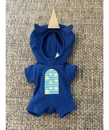 Build a Bear Buddies Smallfrys Stars Glow Dark Blue Yellow Dinosaur Cost... - $14.80