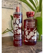 BATH AND BODY WORKS Japanese Cherry Blossom Body Wash And  Fragrance Mist - £21.54 GBP