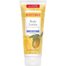 Burt’S Bees Butter Body Lotion for Dry Skin with Cocoa &amp; Cupuaçu, 6 Oz (Package  - £10.80 GBP