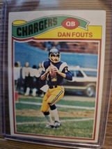 Sports Dan Fouts Chargers Topps 1977 #274 - £35.26 GBP