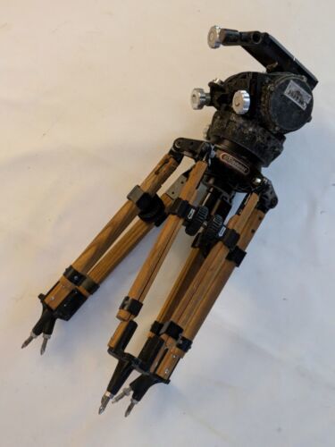 O&#39;Connor 50D Fluid Head 21 In Wooded Aluminum Tripod - $554.36