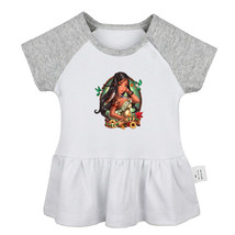 Princess Pocahontas Choose Your Own Path Baby Girl Dresses Infant Cotton Clothes - £9.38 GBP