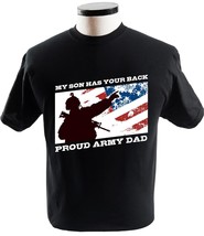 My Son Has Your Back Proud Army Dad Shirt Army Dad T Shirt - £13.54 GBP+