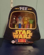 Star Wars Limited Edition Pez Set Of 4 Darth Vader, R2D2, C3PO, YODA Sealed Tin - £6.89 GBP