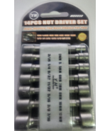 YH 14PC Power Nut Driver Drill Bit Set Socket Bit Adapter metric &amp; SAE S... - $188.89 MXN