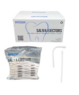 BRITEDENT Saliva Ejectors White Body With White Tips 1000/Bx BSI-9002-10 - £44.19 GBP