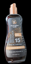 Australian Gold Instant Bronzer Spray Gel Sunscreen Broad-Spectrum SPF 1... - $11.11