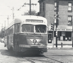 Philadelphia Transportation PTC SEPTA #2585 Oregon Streetcar Trolley Photo - $9.49