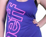 Neff Women&#39;s Royal Blue Pink Solidarity Tank Top Shirt - $14.21