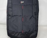 Computer Backpack Nylon Bag School Slim Pack 16&quot;x12&quot;x5&quot; Black by CiCon - £31.24 GBP