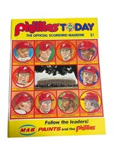 Philadelphia Phillies Baseball Scorecard Magazine 1983 Veterans Stadium ... - $16.00