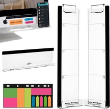 Monitor Memo Boards For Computer, Set Of 3 (Left &amp; Right &amp;, With Sticky ... - $38.97