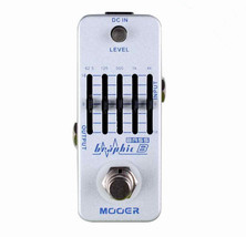 Mooer Graphic B 5-Band Bass EQ Equalizer Guitar Effect Pedal New - $53.80
