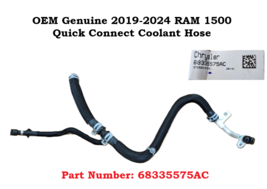 68335575AC OEM Genuine MOPAR Quick Connect Coolant Hose 2019-2024 for RA... - $44.54