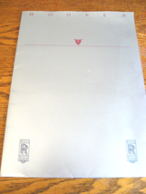 Rolls Royce Bentley Hooper Empress II Brochure Portfolio Press Kit Turbo... - $153.45