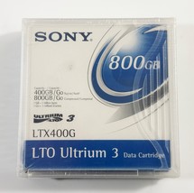 LOT OF 2 Sony: LTO Ultrium 3 -LTX400G -Data Cartridge 400GB/800GB BRAND NEW - $9.89
