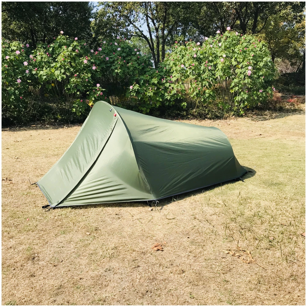 Outdoor Ultralight 2 Person Double Layer Tent For Hiking Backpacking Bushcraft - £101.20 GBP