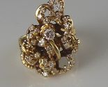Authenticity Guarantee

Vintage 14K Solid GOLD DIAMOND Nugget RING Custom Mad... - $2,969.26