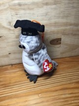 TY Beanie Baby - WISER the 1999 Owl 7 inch Stuffed Animal Toy NWT - $5.63