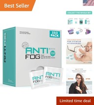 Travel-Friendly Anti-Fog Wipes for Glasses, Face Shields &amp; Optical Devices - $29.99