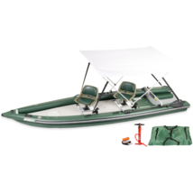 Sea Eagle FishSkiff™ 16 Inflatable Fishing Boat 2 Person Swivel Seat Canopy - £1,866.70 GBP
