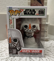 Funko Pops! Star Wars #556 Darth Vader Snowman - $11.99