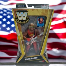 Hulk Hogan w/GUITAR Mattel Wwe Legends Elite Collection Series 23 Action Figure - £22.50 GBP