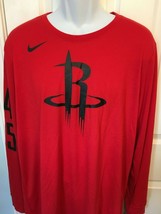 Houston Rockets Mens Nike Legacy L/S Tri-Blend T-Shirt - Large - NWT - £22.02 GBP