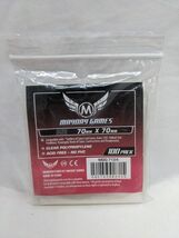 Pack Of (100) Mayday Games Clear Soft Sleeves 70MM X 70MM - $10.04 CAD