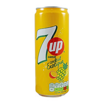 24 Cans Of 7up Exotic Cocktail France Soft Drink 330ml Each -Free Shipping - £57.83 GBP