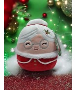 Squishmallow 5&quot; NICOLETTE MRS Claus Preowned - $12.86