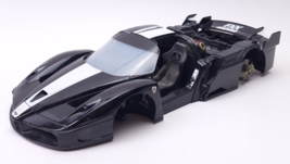 Ferrari FXX TMGM 1/18 scale Black Hot Wheels Diecast DAMAGED - $14.45