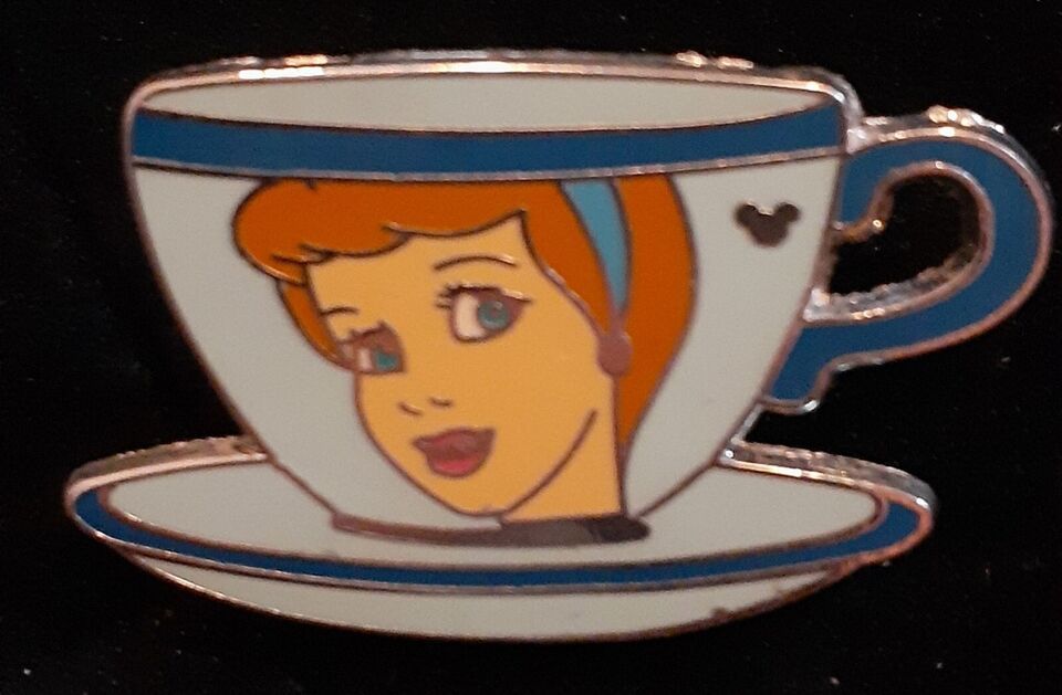 Walt Disney World 2009 Cinderella Princess Tea Cup Pin Hidden Mickey - 1... - $3.49