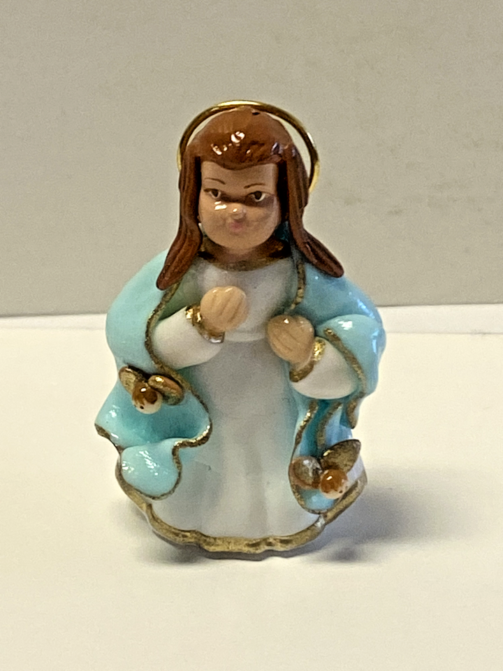 Immaculate Heart of Mary Miniature Statue 1.50", New from Colombia #L044