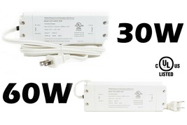 LEDupdates 24v 30w 60w Dimmable Triac LED Driver Power Supply for Strip ... - $35.63+