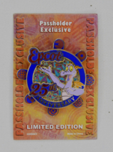 Disney 2007 Passholder Exclusive Epcot 25th Anniversary Spinner 3-D LE P... - £24.62 GBP