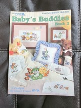 Leisure Arts Leaflet 2555 - Baby&#39;s Buddies Book 2 - 12 Designs - Cross Stitch - £7.58 GBP