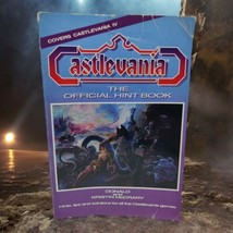 Castlevania The Official Hint Book Snes Super Nintendo I Ii Iii Iv Nes Snes Rare - £69.25 GBP