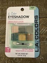 L.A. Colors 6 Color Eyeshadow Palette Lucky - $14.73
