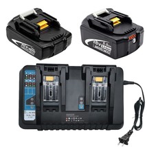 Bl1830 18V 3.0Ah Battery And 6.0Ah Lithium Replacement Battery With Dc18Rd Dual  - £104.88 GBP