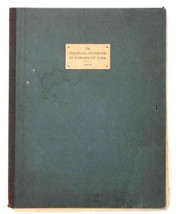 1933 Antique Folio Prints Fairmount Park Colonial Mansions Phila Pa 7 Lithos - £195.07 GBP