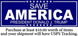 Save America Bumper sticker/magnet Trump 2024 Sticker Decal Trump Sticker/Magnet - $4.94+
