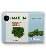 30 Tabs MATCHA Premium Japanese Green Tea NATURAL Detox Antioxidant Burner - £23.41 GBP