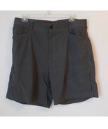 Wrangler Gray Shorts Men size 40 Outdoor Utility Elastic Waist Flat Fron... - £11.61 GBP
