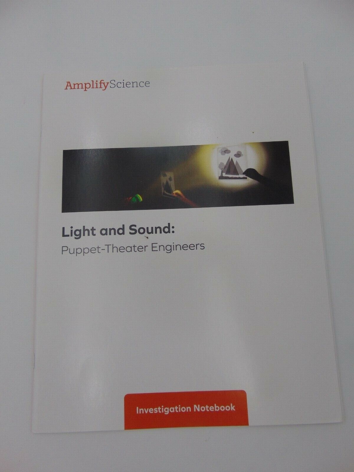 AmplifyScience 1st Grade Investigate Notebook Workbook Light Sound Puppe... - $14.85