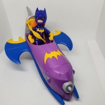 DC Super Hero Girls Jet Batwing Plane AND 6&quot; Batgirl Action Doll. - £17.99 GBP