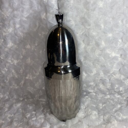 Vintage 1970's MCM Cocktail Shaker WMF Cromargan Jo Laubner Stainless Steel Bar - $28.04